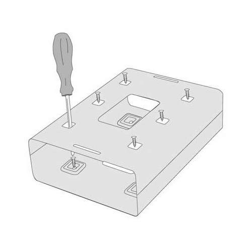 Mini cofre compacto 16x23x7,3 cm - CG10694