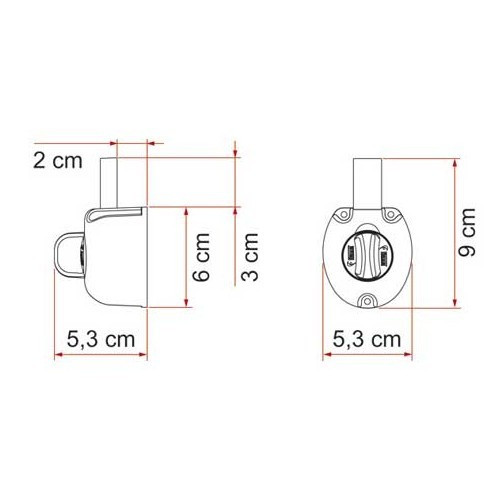 Verrou de sécurité SAFE DOOR GUARDIAN Fiamma - CG10721