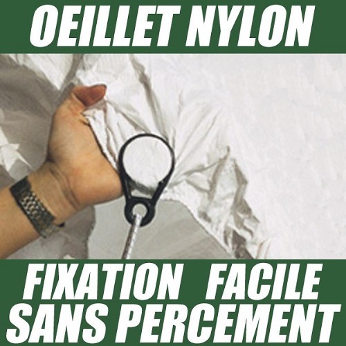 Occhielli in nylon per fissaggio coperture protettive esterne