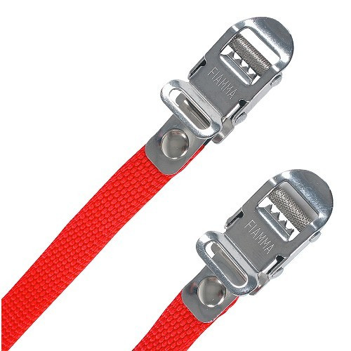 Correias STRIP vermelhas 39 cm FIAMMA - Conjunto de 2 - CP10034