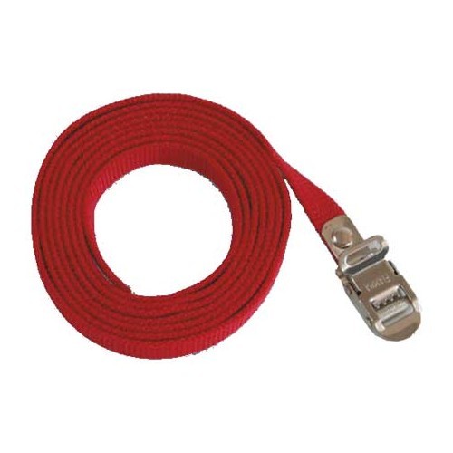  VEILIGHEIDSSTRIP rood FIAMMA - CARRY FIETS - L: 200 cm - Voor camper en caravan fietsendragers. - CP10036 