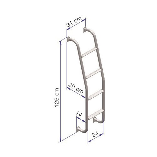 THULE Ladder Van 4 Leiter - CP10261
