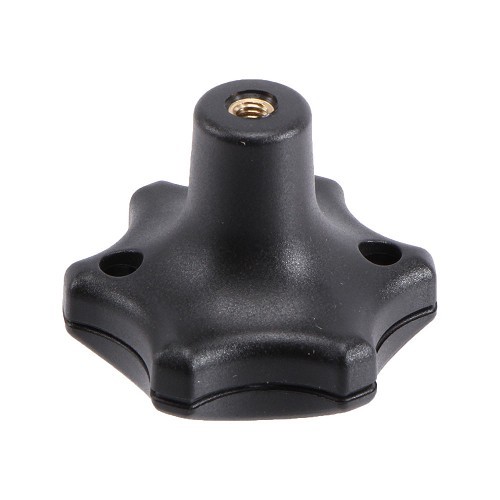 Black replacement knob for FIAMMA PRO S BIKE BLOCK - Ref 98656M014 - CP10485