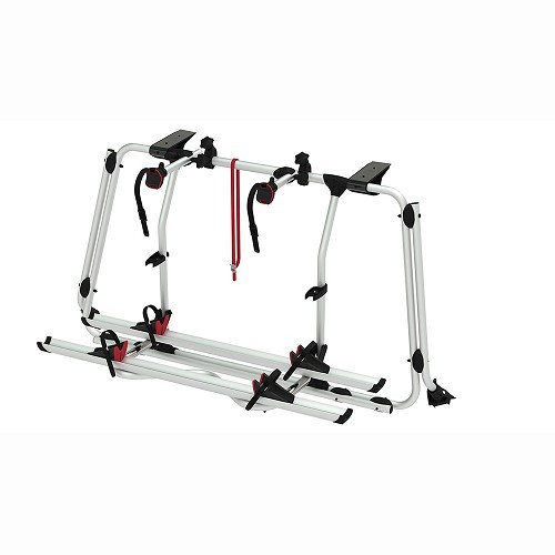  Grijze fietsendrager voor VW Transporter T6 PRO met achterklep CARRY BIKE FIAMMA- gerestylede versie 2020 - CP10488 