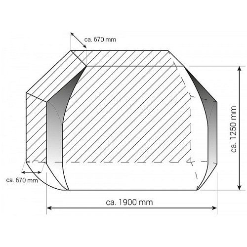 Funda protectora para 2-3 bicicletas City HINDERMANN - CP10529