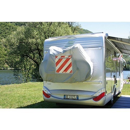 Telo Copri Camper Roulotte Copertura Tettuccio Impermeabile Resistente 6,5  X 3 M