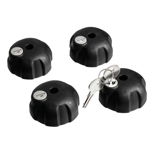 Set of 4 lock knobs for THULE bike carrier - CP10817