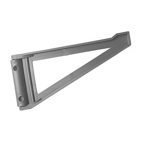 Grey plastic swivel bracket 185x90x23 mm