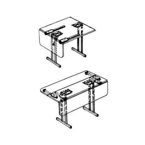 Dinette/bench/table pull-out L:25cm - CQ10141