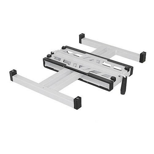 Pied de table télescopique aluminium PRIMERO COMFORT HVD Haut maxi: 710 mm - CQ10185