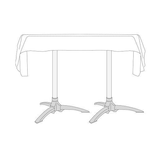 Soporte TRIPOD PRO para PIERNAS DE MESA Fiamma - CQ10293