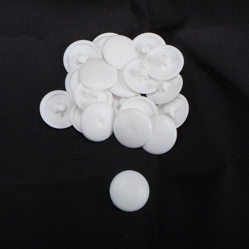 Tappo a vite ø 11 mm bianco - confezione da 20 pezzi