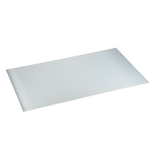 Placa galvanizada de acero - 50 x 100 cm - Grosor: 0,9 mm