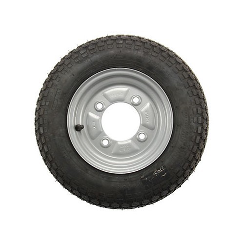 Complete trailer wheel, 350x8 - CR10002