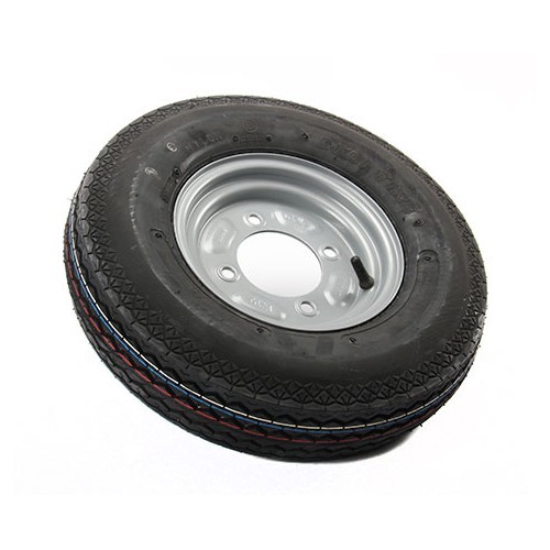 Complete trailer wheel 400x8 - CR10004