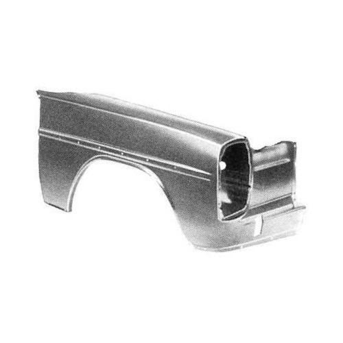  Pára-choques frontal direito para Mercedes W114/115 primeira série - CR10536 