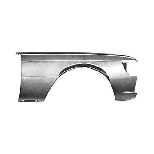  Pára-choques dianteiro direito para Mercedes W116 - CR10554 