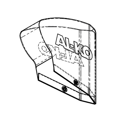 Tapa del cabezal ALKO negra para AKS1300 AKS2004 - CR10647