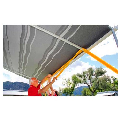 TIE DOWN Fiamma anti-storm bevestigingsset voor luifels - geel - CS10715