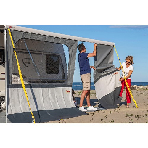 TIE DOWN Fiamma anti-storm bevestigingsset voor luifels - geel - CS10715