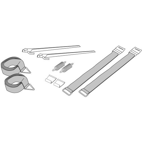 Kit de fijación antitormenta TIE DOWN S para estores F45S  - CS10716