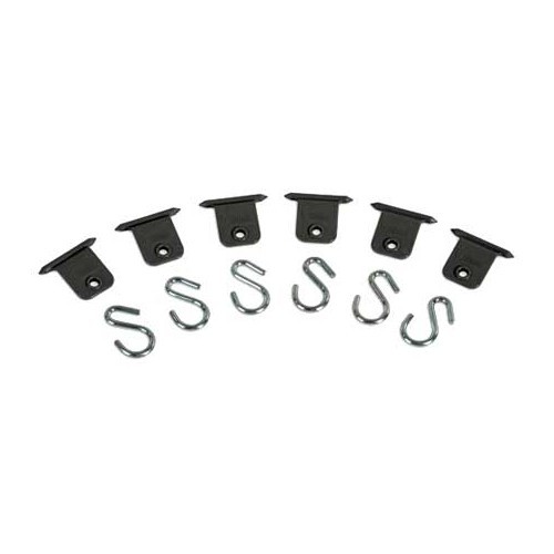 Jeu de 6 clips à suspendre KIT AWNING HANGERS FIAMMA - CS10747