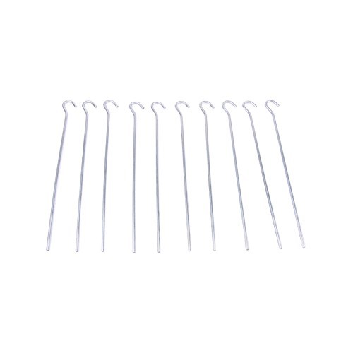  Kit of 10 sardine stakes L: 30 cm steel - soft ground - CS10804 