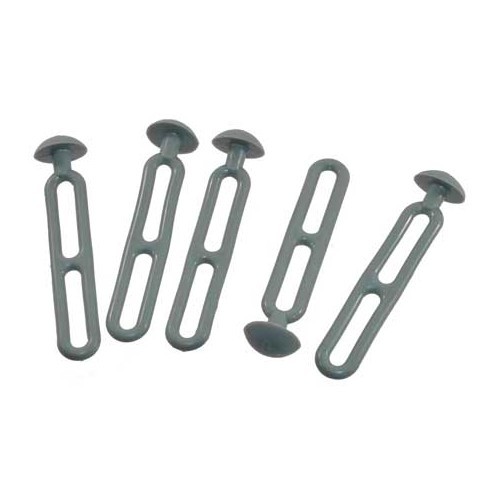 Kit de 5 caoutchoucs longueur 11 cm - CS10813