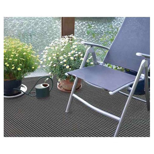  Tapis de sol DALLAS 250x300 Gris pour auvents et stores - CS11107 