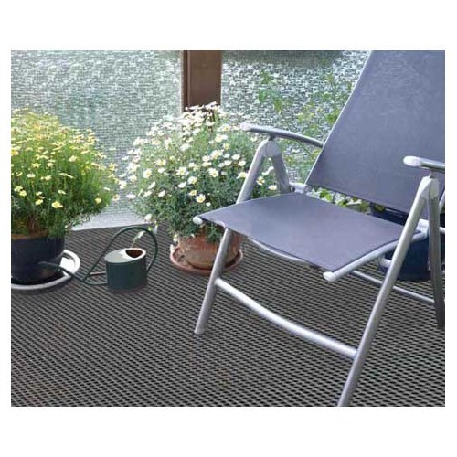  Tapis de sol DALLAS 250x350 Gris pour auvents et stores - CS11110 