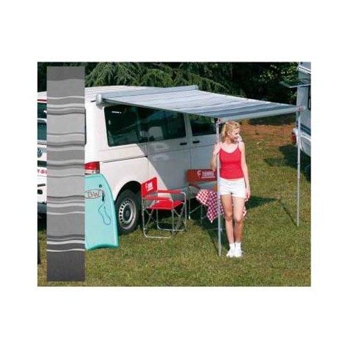 Toldo F45S 260 Gris para Volkswagen Transporter T5 California (04/2003-09/2015) - carcasa gris titanio