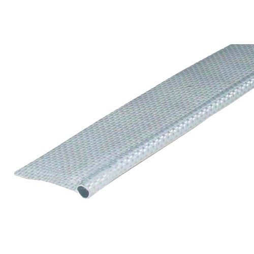 Cordón textil gris claro diámetro 7,5 mm HINDERMANN - Longitud: 5 m ajustable