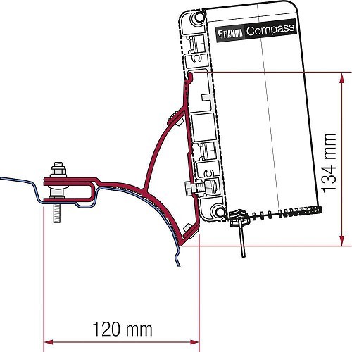  Adapter KIT VW T5/T6 Multivan - CS11852 