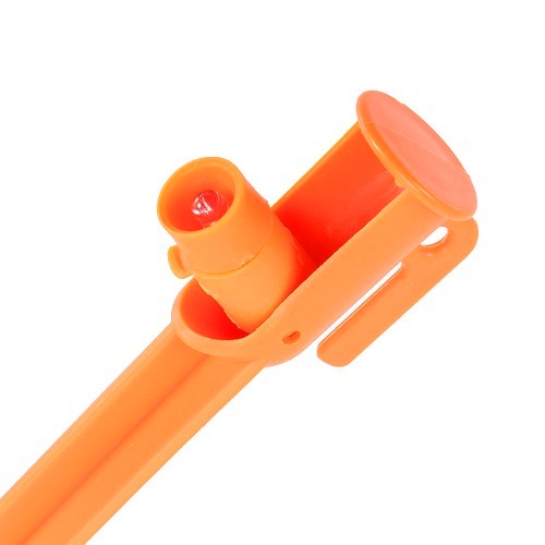 Set of 4 orange stakes with led lighting without battery - CS12044