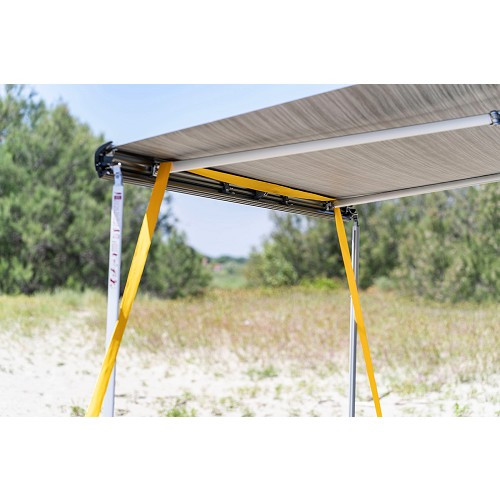 Kit of fixation awning against storm TIE DOWN Fiamma - yellow color - CS12831