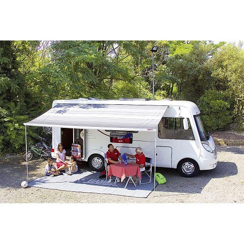  F45S 230 FIAMMA awning - Awning width: 231 cm - Fabric: Royal Grey - Housing: titanium - CS12948 