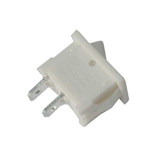 Interruptor de punto de 12 V blanco con balanceo - CT10236