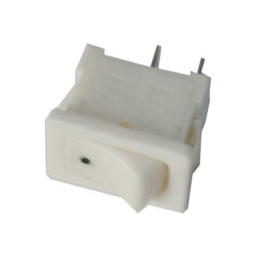 Interruptor de punto de 12 V blanco con balanceo