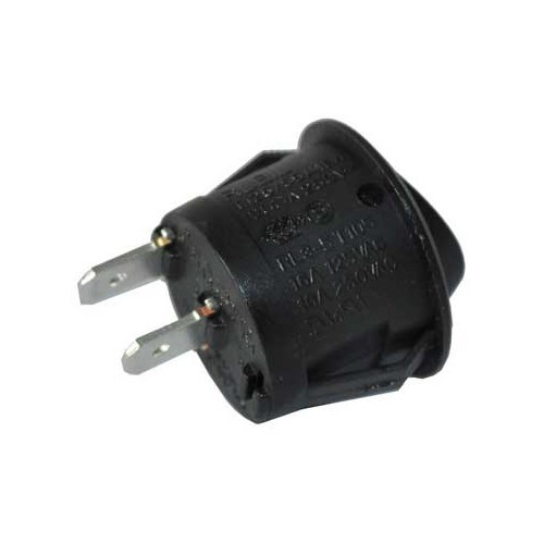 Interruttore 12V nero a levetta - CT10240