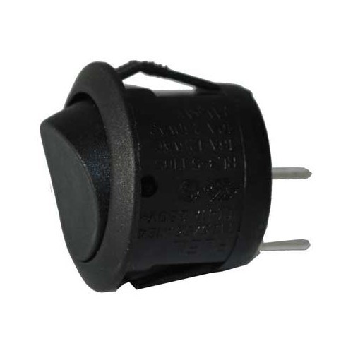 Interruptor de 12 V negro con balanceo