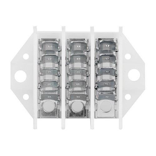 Blocco ripartitore 15 connessioni terminali piatti 6,3 mm² - CT10439