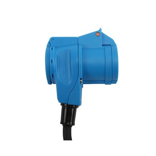 CEE Schuko elbow adaptor with indicator light. - CT10467