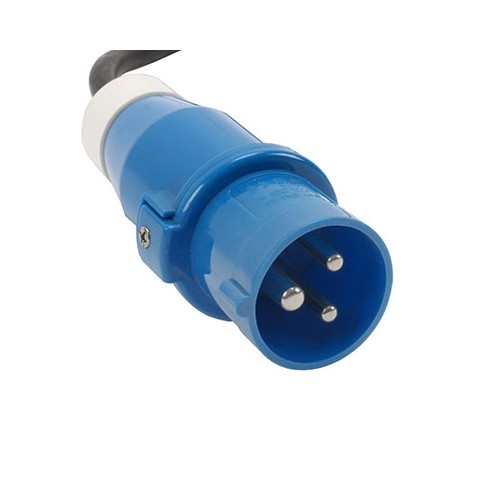 Adaptador/extensor macho CEE17/ hembra francés 16 A - cable : 60 cm - para caravanas. - CT10555