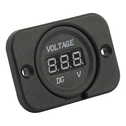 Support & voltmeter 10-30V for embedding - CT10589