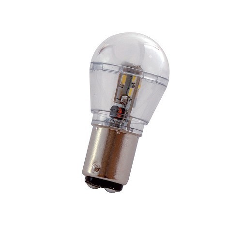 Lampadina P21W LED 60 Lm BA15d 10-30 Volt