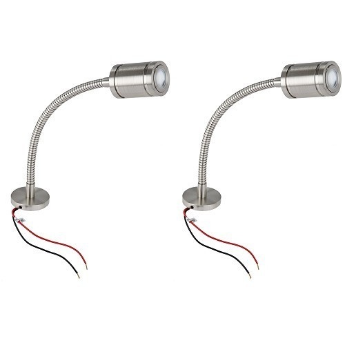  Set of 2 LED reading lights, 300 mm, 12 V 10.2 W - CT10761 