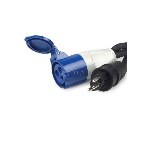  Adaptador macho suizo/hembra CEE17 l/ 1,5 m - CT10767 