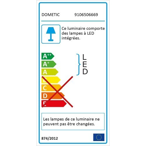 L80TM lâmpada LED de pescoço de ganso - interruptor de toque - 2 portas USB integradas - CT10787