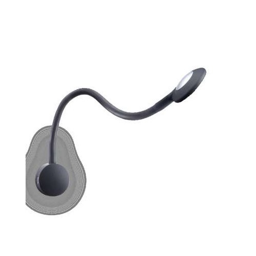 Lámpara de cuello de cisne LED L80TM - interruptor táctil - 2 puertos USB integrados - CT10787