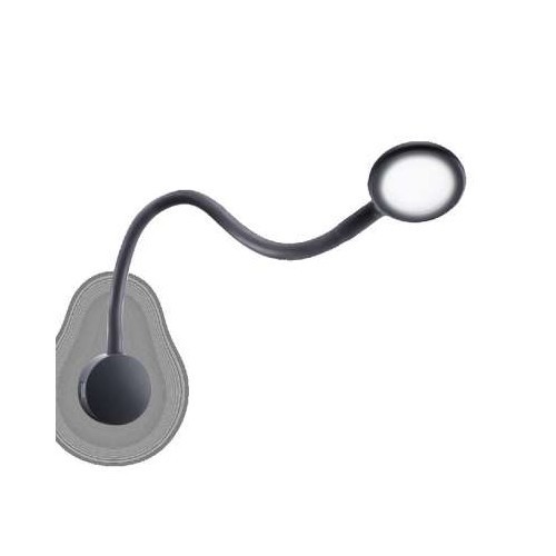  Lámpara de cuello de cisne LED L80TM - interruptor táctil - 2 puertos USB integrados - CT10787 